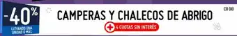 Changomas -40% Camperas y Chalecos de Abrigo oferta