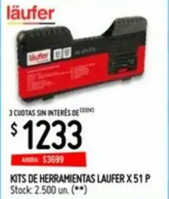 Changomas Läufer Kits de Herramientas x 51 P oferta
