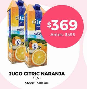 Supermercados Tadicor Jugo Citric Naranja oferta