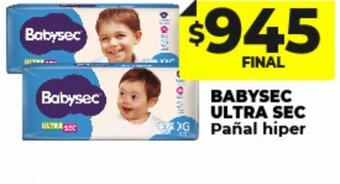 Supermayorista Vital Babysec Ultra Sec oferta