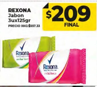 Supermayorista Vital Rexona oferta