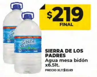 Supermayorista Vital Sierra De Los Padres oferta