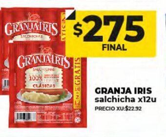 Supermayorista Vital Granja Iris oferta