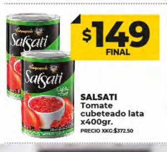 Supermayorista Vital Salsati Tomate Cubeteado Lata oferta