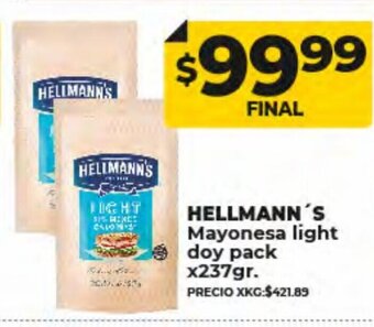 Supermayorista Vital Hellmann's oferta