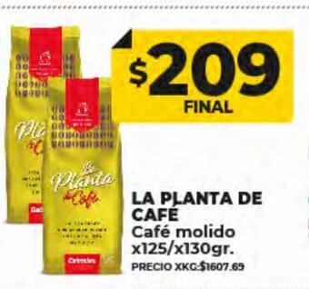 Supermayorista Vital La Planta De Cafe oferta