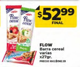 Supermayorista Vital Flow Barra Cereal oferta