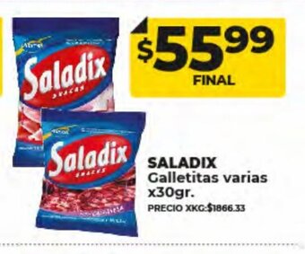 Supermayorista Vital Saladix galletitas Varias oferta