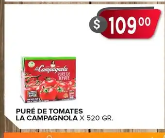 Supermercados Mayor Puré de Tomates la Campagnola oferta