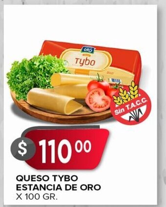 Supermercados Mayor Queso Tybo Estancia de Oro oferta