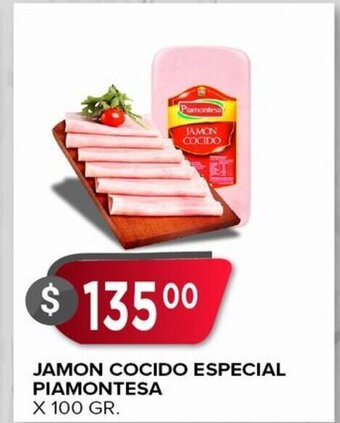 Supermercados Mayor Jamon Cocido Especial Piamontesa oferta