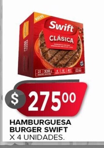 Supermercados Mayor Hamburguesa Burger Swift oferta