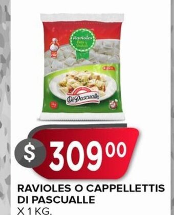Supermercados Mayor Ravioles o Cappellettis di Pascualle oferta