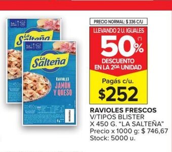 Carrefour Market Ravioles Frescos oferta