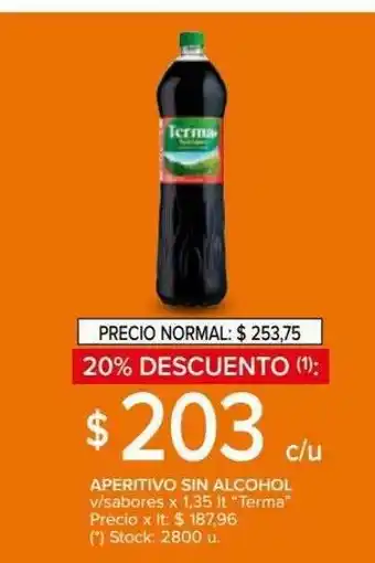 Carrefour Express Terma aperitivo sin alcohol oferta