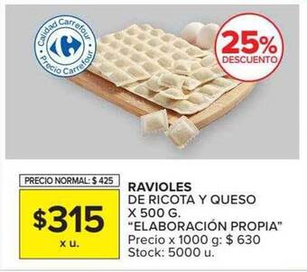Carrefour Market Ravioles oferta