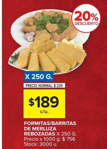 Carrefour Market Formitas-barritas de merluza rebozadas oferta