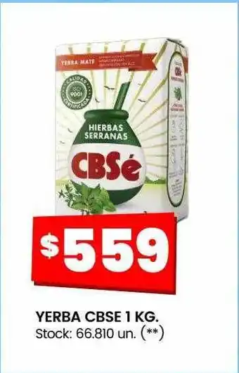 Changomas Yerba cbse 1 kg oferta