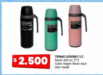 Changomas Termo legend 1 lt oferta