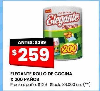 Changomas Elegante rollo de cocina oferta