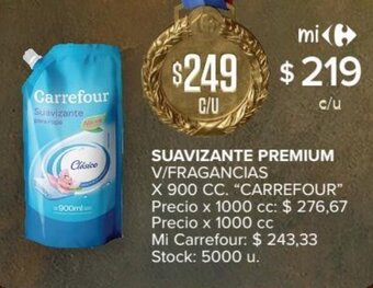Carrefour Suavizante premium oferta