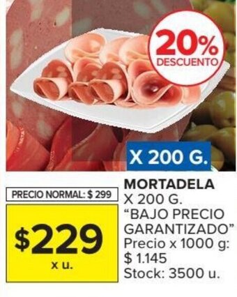 Carrefour Mortadela oferta