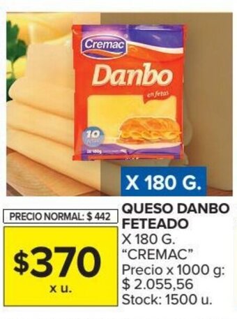Carrefour Queso danbo feteado oferta