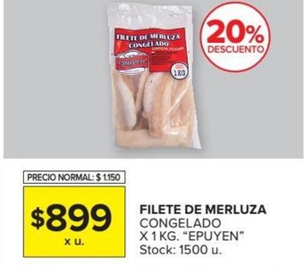 Carrefour Filete de merluza oferta