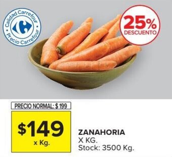 Carrefour Zanahoria oferta