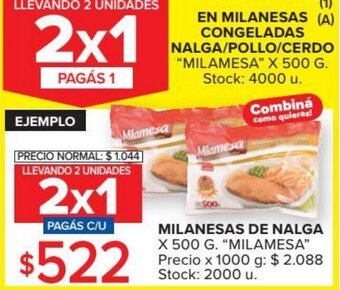 Carrefour Milanesas de nalga oferta
