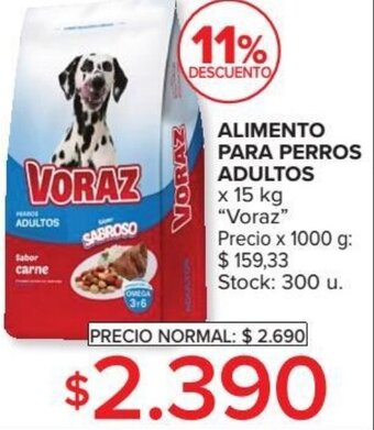 Carrefour Alimento para perros adultos oferta