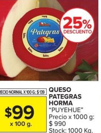Carrefour Market Queso Pategras Horma oferta