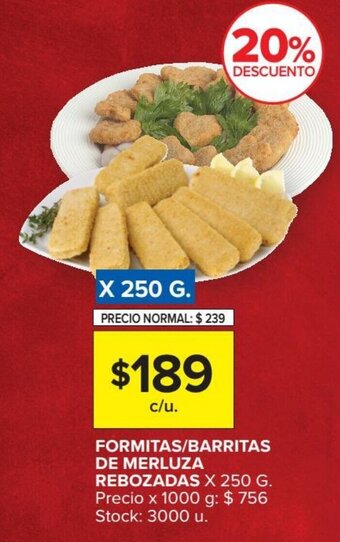 Carrefour Market Formitas/Barritas de Merluza Rebozadas oferta