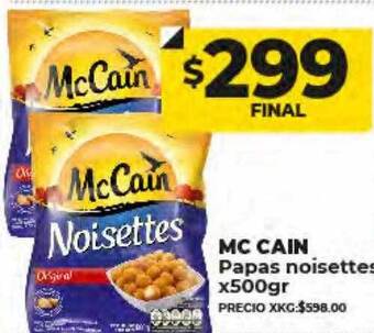 Supermayorista Vital Mc cain papas noisettes x500gr oferta