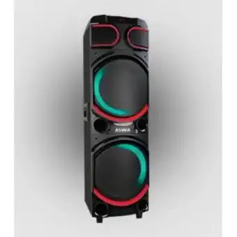 Aiwa parlante torre aw-t2010-pb bluetooth pmpo 14500w