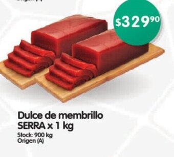 Supermercados Buenos Días Dulce de Membrillo Serra x 1 kg oferta