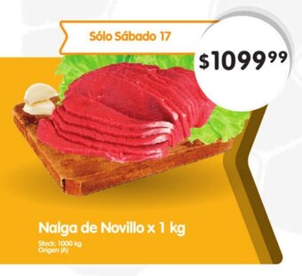 Nalga de Novillo x 1 kg