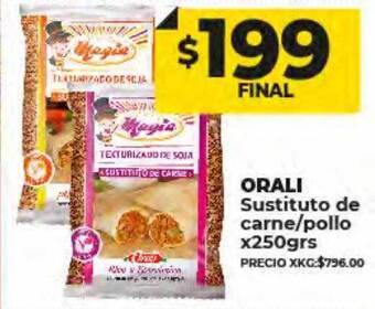 Supermayorista Vital Orali sustituto de carne-pollo x 250 grs oferta