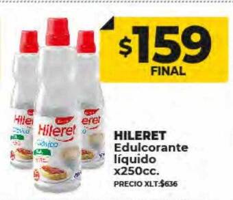 Supermayorista Vital Hileret edulcorante líquido oferta