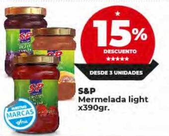 Supermayorista Vital S&p mermelada light oferta