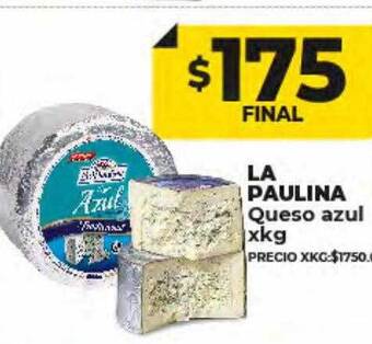 Supermayorista Vital La paulina queso azul x kg oferta