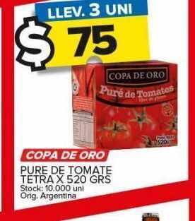 Carrefour Maxi Puré de tomate copa de oro oferta