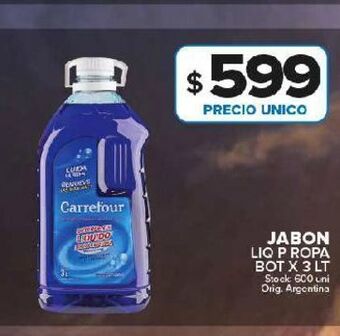 Carrefour Maxi Jabón liq p ropa oferta