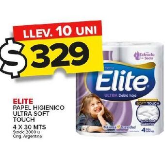 Carrefour Maxi Papel higiénico elite oferta