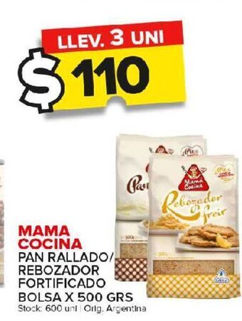 Carrefour Maxi Pan rallado mama cocina oferta