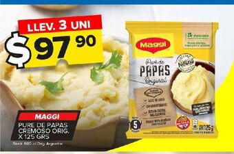Carrefour Maxi Puré de papas maggi oferta