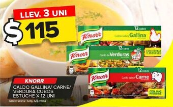 Carrefour Maxi Caldo gallina knorr oferta