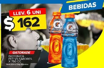 Carrefour Maxi Gatorade isotonica pet vs sabores oferta