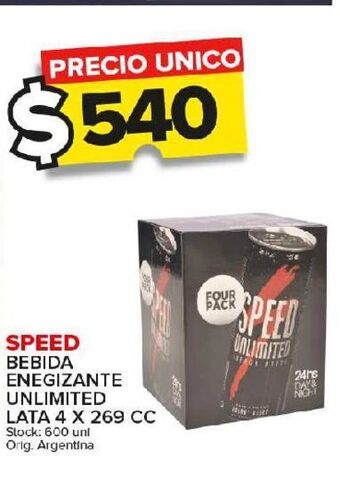 Carrefour Maxi Bebida energizante speed oferta
