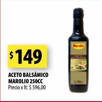Punto Mayorista Aceto balsámico marolio 250cc oferta